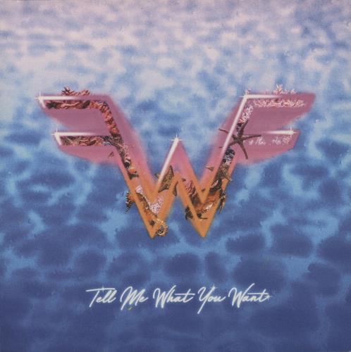 Weezer Tell Me What You Want - Etched Red Vinyl 7" vinyl single (7 inch record / 45) UK WEE07TE865997