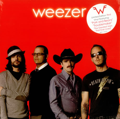 Weezer Weezer [The Red Album] - Red Vinyl vinyl LP album (LP record) US WEELPWE444808