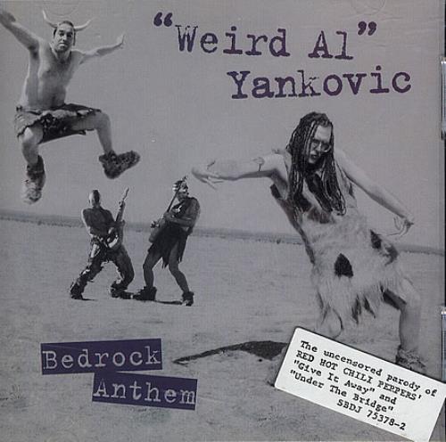 Weird Al Yankovic Bedrock Anthem CD single (CD5 / 5") US YANC5BE193962
