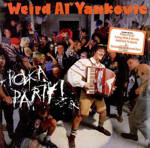 Weird Al Yankovic Polka Party! vinyl LP album (LP record) US YANLPPO465013