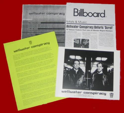 Wellwater Conspiracy The Scroll And It's Combinations media press pack US WWCPPTH189035