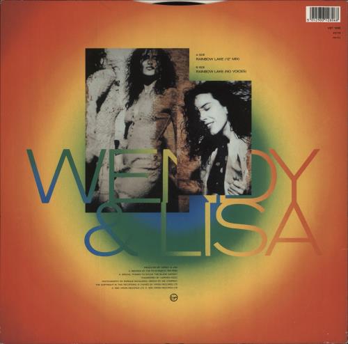 Wendy & Lisa Rainbow Lake 12" vinyl single (12 inch record / Maxi-single) UK WEN12RA46418