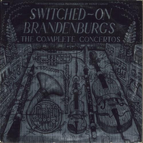 Wendy Carlos Switched-On Brandenburgs: The Complete Concertos 2-LP vinyl record set (Double LP Album) US WUV2LSW774569