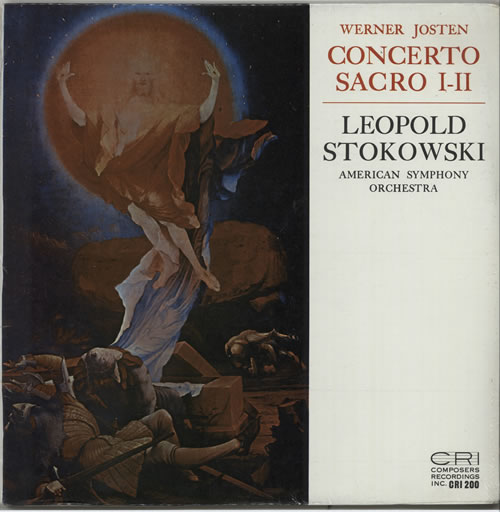 Werner Josten Concerto Sacro I-II - Sealed vinyl LP album (LP record) US XE9LPCO633126