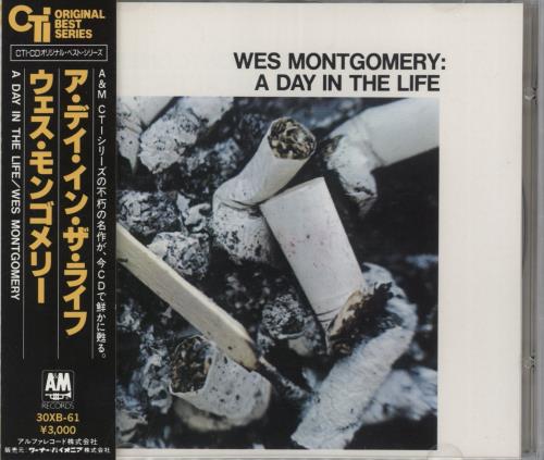 Wes Montgomery A Day In The Life CD album (CDLP) Japanese WMGCDAD876782