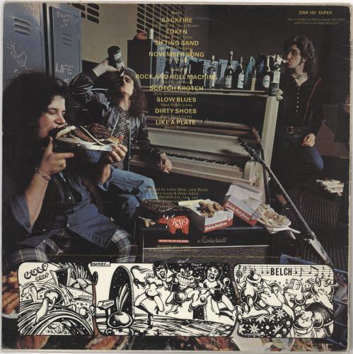 West, Bruce & Laing Whatever Turns You On - VG vinyl LP album (LP record) UK WB&LPWH722859