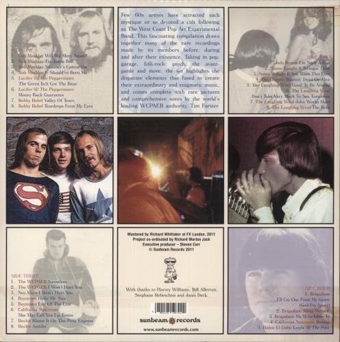 West Coast Pop Art Experimental Band Companion - 180gm 2-LP vinyl record set (Double LP Album) UK WCP2LCO866981