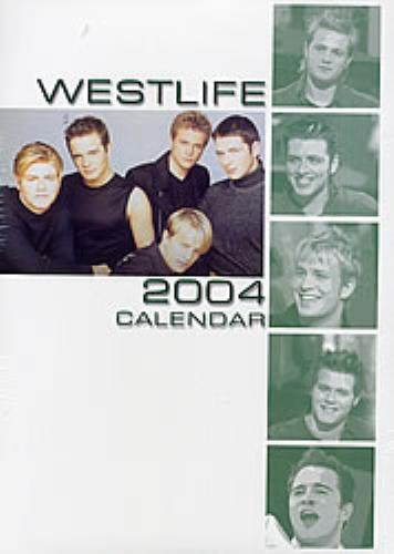 Westlife Calendar 2004 calendar UK WLICACA251681