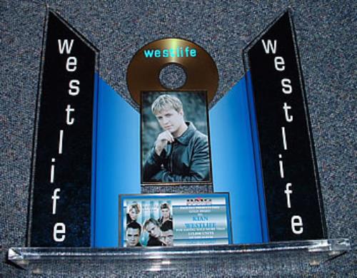 Westlife Coast To Coast - Kian award disc Mexican WLIAWCO275557