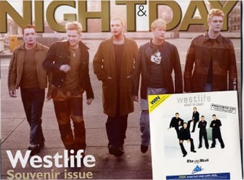Westlife Coast To Coast - Mail On Sunday Preview CD CD single (CD5 / 5") UK WLIC5CO180803