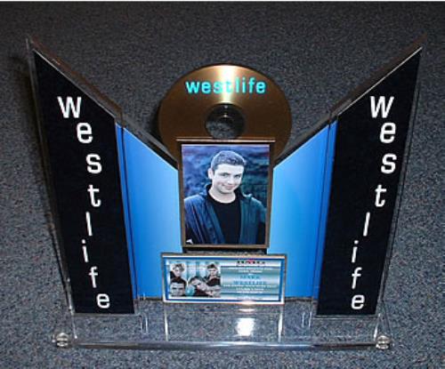 Westlife Coast To Coast - Mark award disc Mexican WLIAWCO275560