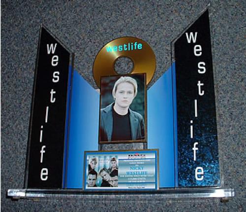 Westlife Coast To Coast - Nicky award disc Mexican WLIAWCO275556