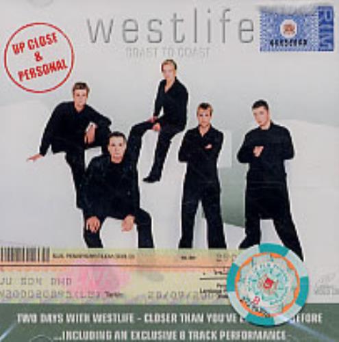 Westlife Coast To Coast - Up Close And Personal Video CD Singapore WLIVDCO244885