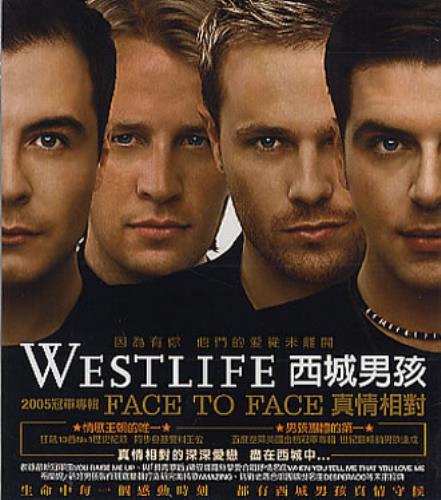 Westlife Face To Face CD album (CDLP) Taiwanese WLICDFA347424