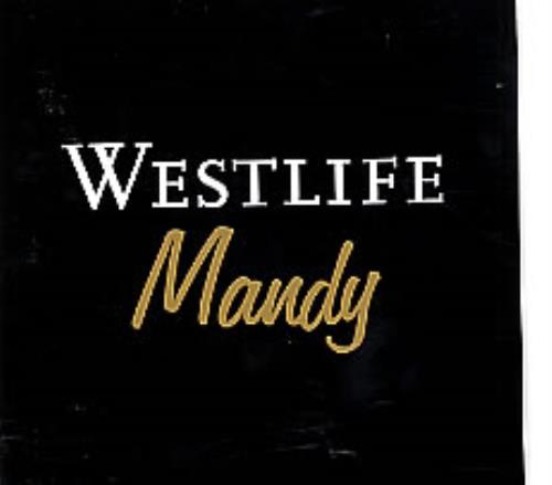Westlife Mandy CD single (CD5 / 5") European WLIC5MA263620