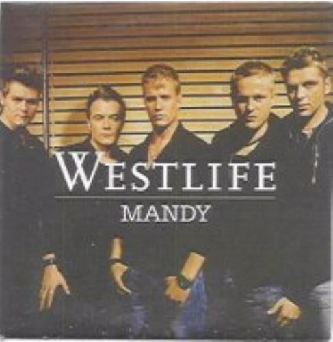 Westlife Mandy CD single (CD5 / 5") Mexican WLIC5MA270258