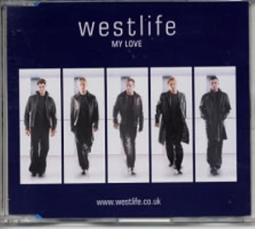 Westlife My Love CD single (CD5 / 5") Taiwanese WLIC5MY171132