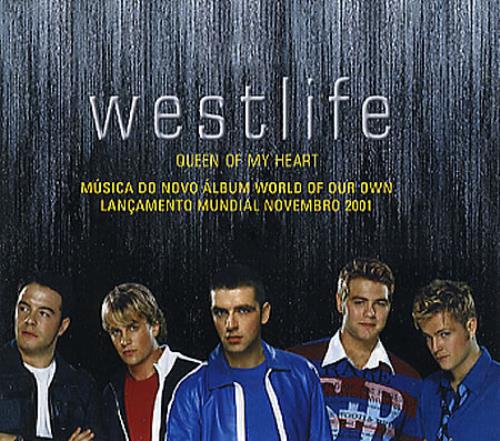 Westlife Queen Of My Heart CD single (CD5 / 5") Brazilian WLIC5QU285957