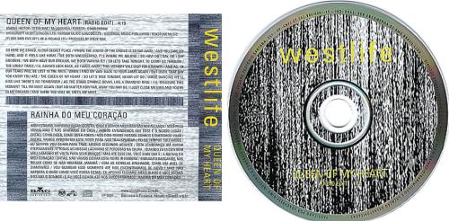 Westlife Queen Of My Heart CD single (CD5 / 5") Brazilian WLIC5QU285957
