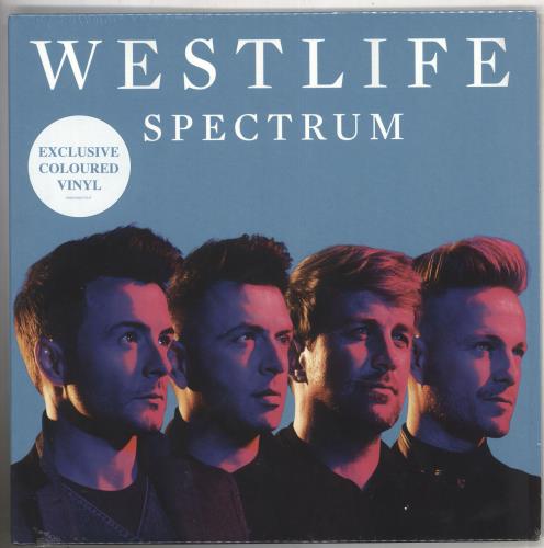 Westlife Spectrum - 180gm Blue Vinyl - Sealed vinyl LP album (LP record) UK WLILPSP739962