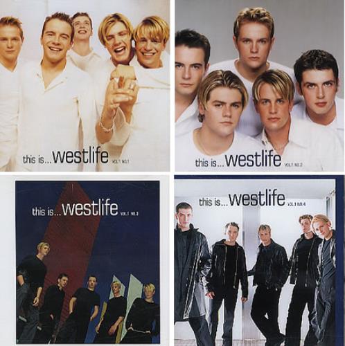 Westlife This Is... Westlife Vol 1 Nos 1-4 4-CD album set UK WLI4CTH289211