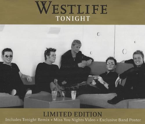 Westlife Tonight CD single (CD5 / 5") UK WLIC5TO384050