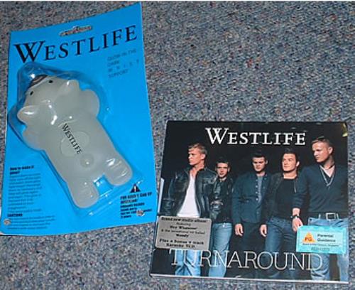 Westlife Turnaround + Wrist Support 2 CD album set (Double CD) Singapore WLI2CTU267477