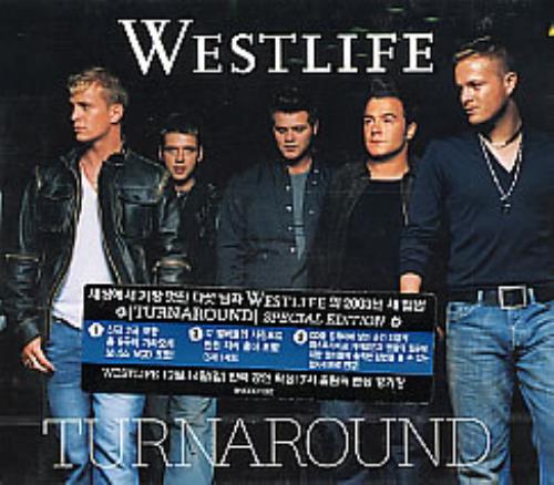 Westlife Turnaround 2 CD album set (Double CD) Korean WLI2CTU270460
