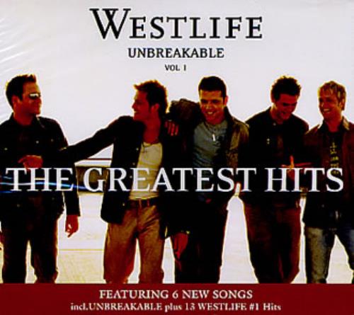 Westlife Unbreakable Vol 1 - The Greatest Hits CD album (CDLP) Indonesian WLICDUN343866