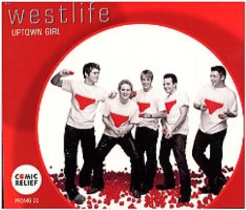 Westlife Uptown Girl CD single (CD5 / 5") UK WLIC5UP177311