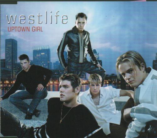 Westlife Uptown Girl CD single (CD5 / 5") Korean WLIC5UP186842