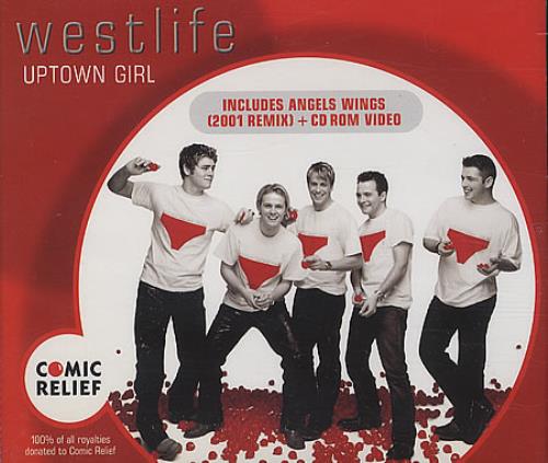 Westlife Uptown Girl CD single (CD5 / 5") UK WLIC5UP393604
