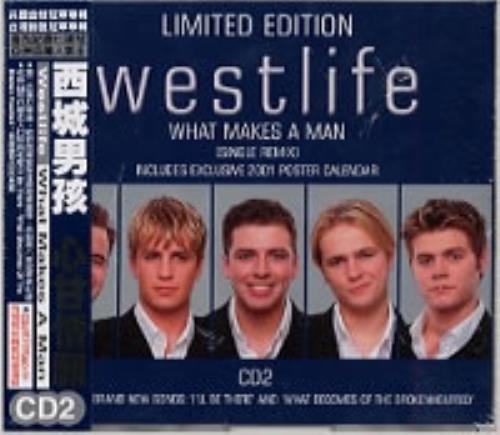 Westlife What Makes A Man - part 2 CD single (CD5 / 5") Taiwanese WLIC5WH176744