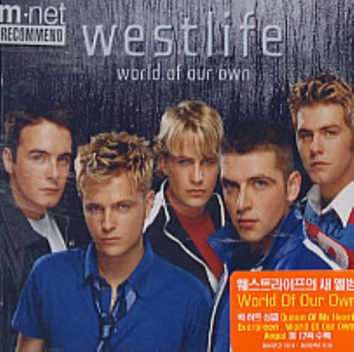 Westlife World Of Our Own + VCD sampler 2 CD album set (Double CD) Korean WLI2CWO210838