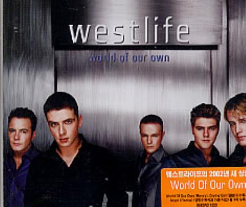 Westlife World Of Our Own CD single (CD5 / 5") Korean WLIC5WO247897