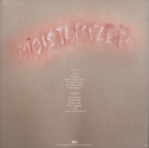 Wet Leg Moisturizer - Clear Vinyl - Alternate Artwork - Sealed vinyl LP album (LP record) UK 42TLPMO872882