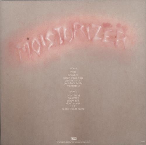 Wet Leg Moisturizer - Clear Vinyl - Sealed vinyl LP album (LP record) UK 42TLPMO872840