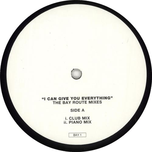 Wet Wet Wet I Can Give You Everything - The Bay Route Mixes 12" vinyl single (12 inch record / Maxi-single) UK WET12IC703080