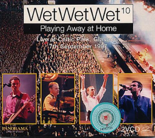 Wet Wet Wet Playing Away At Home Video CD Hong Kong WETVDPL224675