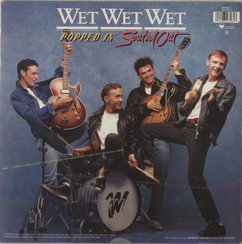 Wet Wet Wet Popped In Souled Out - Hype Stickered (a) vinyl LP album (LP record) UK WETLPPO714618