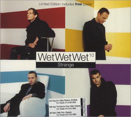 Wet Wet Wet Strange 2-CD single set (Double CD single) UK WET2SST224807