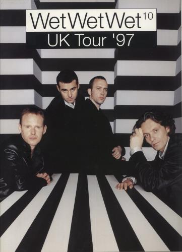 Wet Wet Wet UK Tour '97 + 2 Ticket Stubs tour programme UK WETTRUK877059