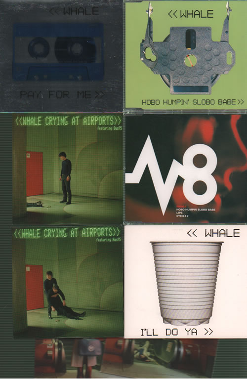 Whale Quantity of Nine CD Singles CD single (CD5 / 5") UK WHLC5QU635910