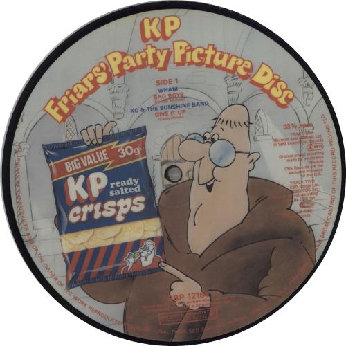Wham Bad Boys - On KP 7" Picture Disc 7" vinyl picture disc (7 inch picture disc single) UK WHA7PBA131428