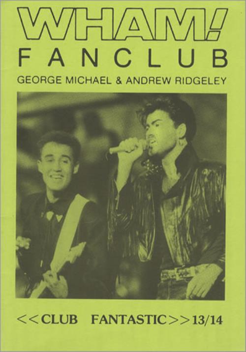 Wham Club Fantastic fanzine Dutch WHAFACL413335