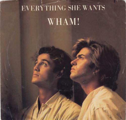Wham Everything She Wants 7" vinyl single (7 inch record / 45) US WHA07EV20851