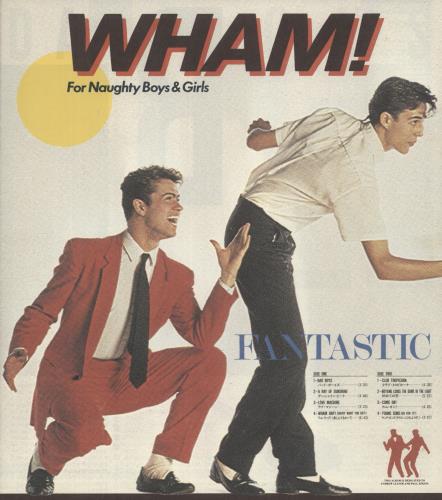 Wham Fantastic vinyl LP album (LP record) Japanese WHALPFA296346