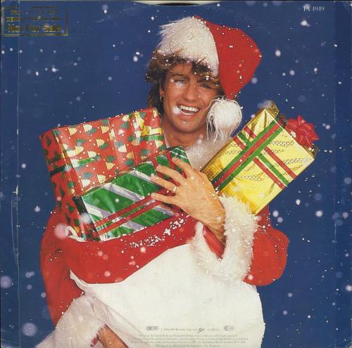 Wham Last Christmas - Gold Promo Stamp 12" vinyl single (12 inch record / Maxi-single) UK WHA12LA820687