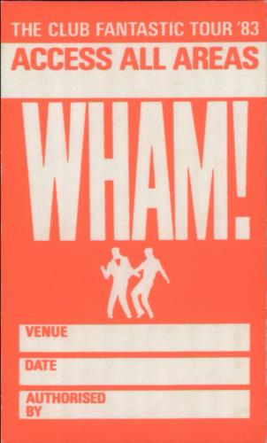 Wham Make It Big + booklet & pass vinyl LP album (LP record) Japanese WHALPMA482208