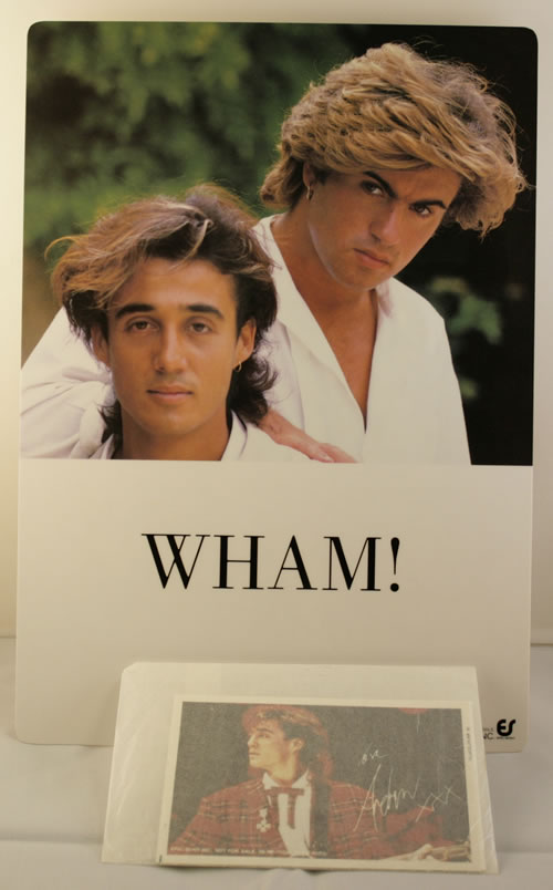 Wham Make It Big + laminate and photos vinyl LP album (LP record) Japanese WHALPMA552600